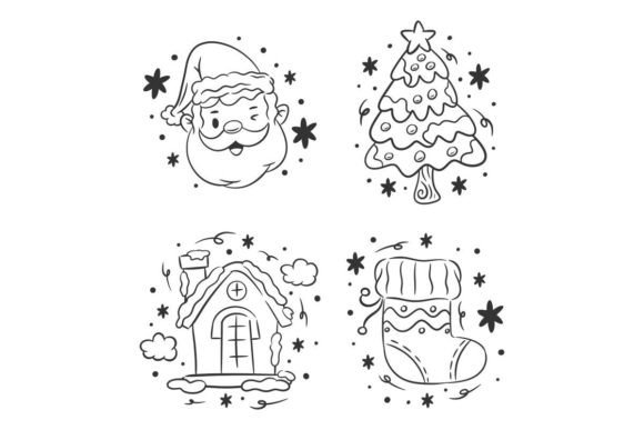 Christmas Icon Set of Hand Drawn: A Designer's Review