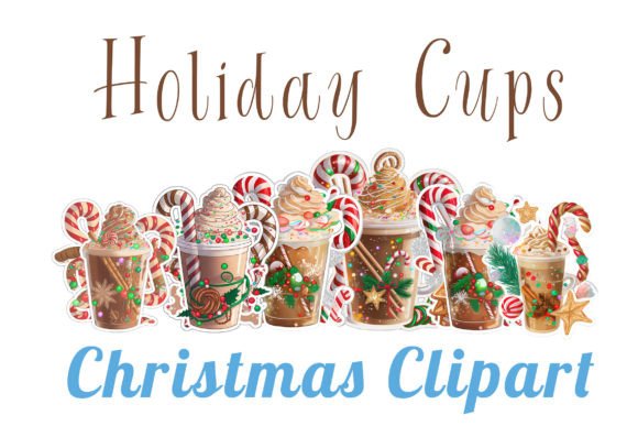 Christmas Sublimation PNG s Holiday Cup for Modern Illustrations