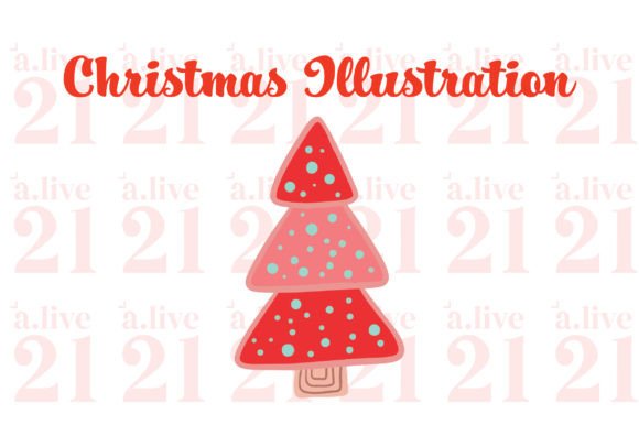 Christmas Trees Clipart SVG for Illustrations & Branding