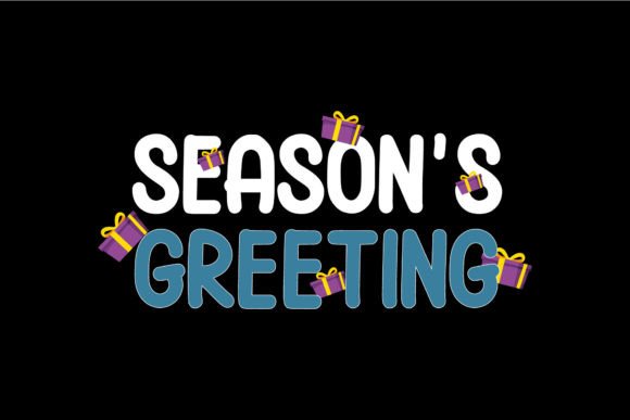 Christmas Typography Greeting Review for Sellers