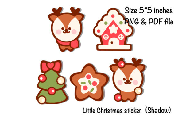 Little Christmas Sticker: A Fresh Take on Seasonal Illustrations